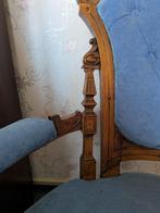 Victoriaanse bank met brei stoel en feautuil, Antiek en Kunst, Ophalen