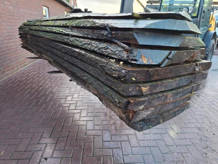 Te koop boomstam bladen, tafelblad, eiken blad, Doe-het-zelf en Verbouw, Hout en Planken, Zo goed als nieuw, Plank, Overige houtsoorten