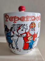 Pepernotenpot Sinterklaas en Zwarte Piet, Ophalen of Verzenden, Zo goed als nieuw
