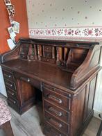 Antiek rolluik bureau €50,00, Huis en Inrichting, Bureaus, Ophalen, Gebruikt, Bureau