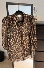 Costes blouse panterprint!, Kleding | Dames, Blouses en Tunieken, Ophalen of Verzenden, Zo goed als nieuw, Maat 38/40 (M), Bruin