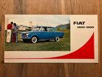 Fiat 1300 1500 grootformaat brochure, Ophalen of Verzenden, Overige merken