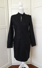 Geisha nieuwe zwarte coated jurk, maat S 36 (of M), Geisha, Zwart, Nieuw, Ophalen of Verzenden