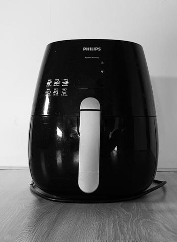 Philips air fryer - zwart - in goede staat. beschikbaar voor biedingen
