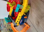 Fisher Price wheelies. Zit en sta garage / speeltoren., Racebaan, Zo goed als nieuw, Handmatig, Ophalen