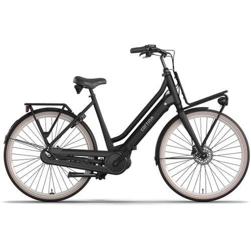 CORTINA E-U$ NEXT Dames Jett Black Matt 52cm 2025, Fietsen en Brommers, Elektrische fietsen, Nieuw, Cortina, 51 tot 55 cm