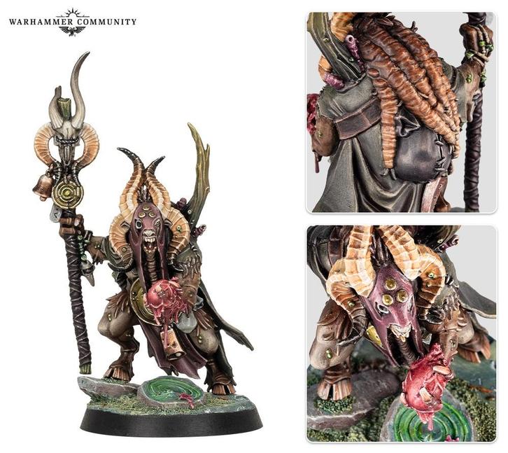 Shaman Foulhoof Warhammer Quest Darkwater Nurgle nieuw, Hobby en Vrije tijd, Wargaming, Nieuw, Warhammer, Ophalen of Verzenden
