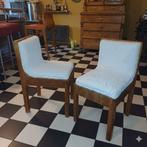 Art Deco Stoelen Haagse School, jaren '30, Ophalen, Gebruikt, Twee, Wit