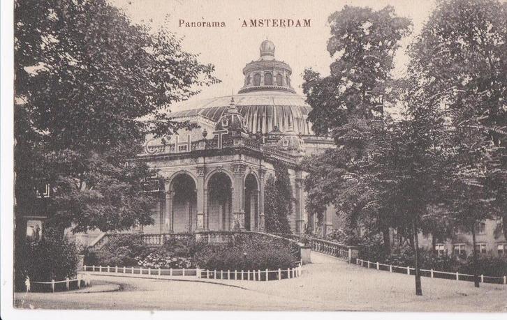 amsterdam panorama ca 1950, Verzamelen, Ansichtkaarten | Nederland, Noord-Brabant, Ophalen of Verzenden