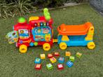 V tech speel en looptrein met geluidjes, Kinderen en Baby's, Speelgoed | Vtech, Ophalen, Gebruikt, 6 maanden tot 2 jaar