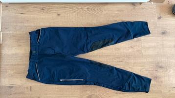 Donkerblauwe paardrijbroek, mt 151-160, Decathlon, Fouganza beschikbaar voor biedingen