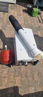 Bosch cv ketel cw4 compleet met rookgaspijp, expansievat, Ophalen, 30 tot 80 cm, Gebruikt, Cv-ketel of Combi-ketel