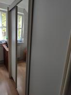 Witte/ creme schuifdeurkast, Huis en Inrichting, Kasten | Kledingkasten, Ophalen, Overige materialen, Gebruikt, 100 tot 150 cm