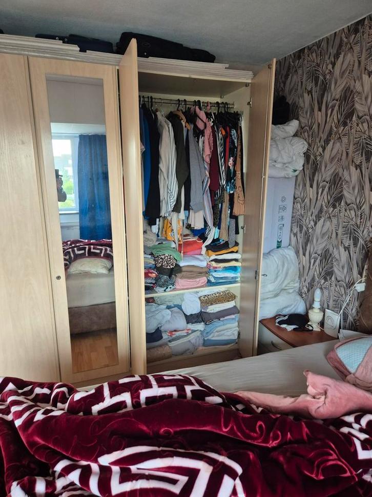 Linnekast met hang- en legruimte zo snel mogelijk ophalen, Huis en Inrichting, Kasten | Kledingkasten, Gebruikt, 200 cm of meer