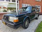 Volvo 240 2.0 Polar U9 1992 Blauw youngtimer   !! €3600,- !!, Auto's, 662 kg, Achterwielaandrijving, Zwart, 4 cilinders