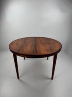 Danish Rosewood Extendable Dining Table – Stunning Grain, Ophalen