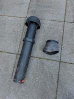 Ventilatie schoorsteen 125, Afvoer, Pvc, Ophalen of Verzenden, Zo goed als nieuw