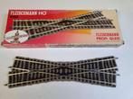 Fleischmann 6162 - Kruising links van 200 mm, Gelijkstroom, Fleischmann, Rails, Ophalen of Verzenden