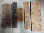 5 x diverse keuken houten speculaas plank planken, Ophalen, Gebruikt