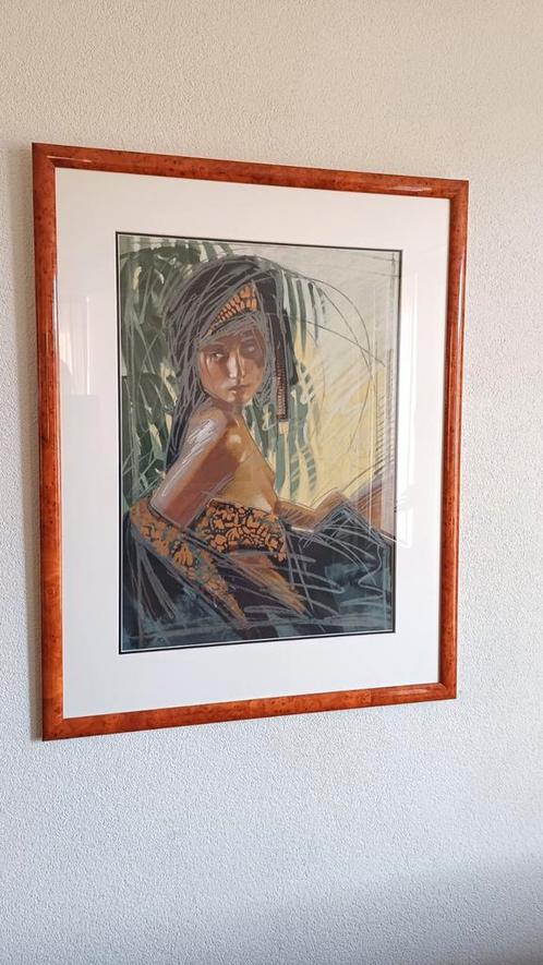 Een echte Lito van Nico Vrielink, Antiek en Kunst, Kunst | Litho's en Zeefdrukken, Ophalen