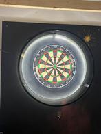 Winmau plasma dartbord verlichting, Sport en Fitness, Darts, Ophalen, Gebruikt, Dartbord