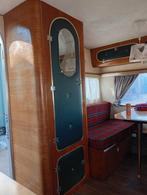 Vintage De Roeck 340 uit 1970, MTM 750 kg, geschikt België, Caravans en Kamperen, Caravans, Overige merken, Standaardzit, Dwarsbed