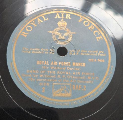 Royal Air Force 78 toeren 1942 wo2 pracht exemplaar!, Verzamelen, Militaria | Tweede Wereldoorlog, Luchtmacht, Overige typen, Engeland