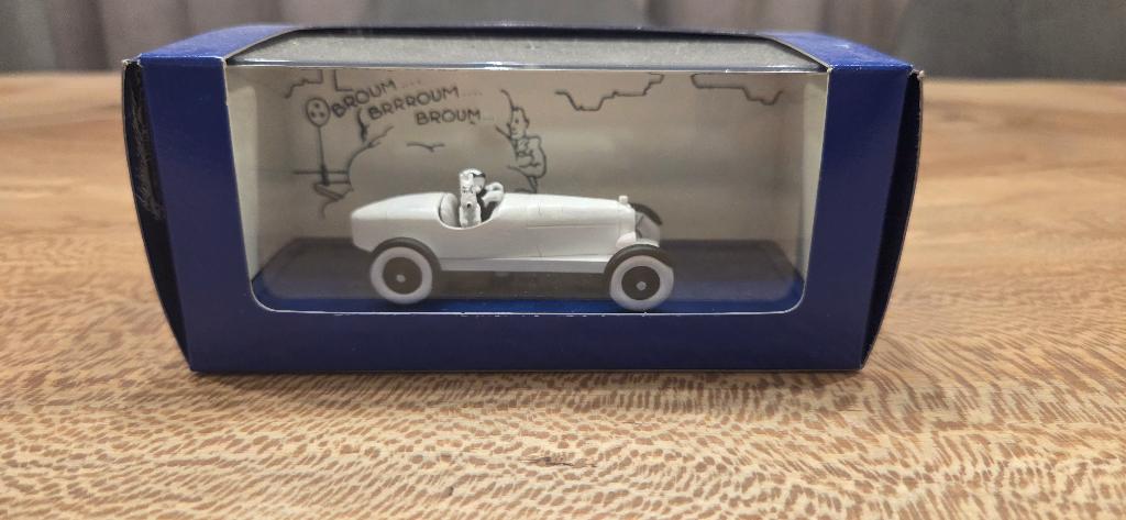 Kuifje auto - De Amilcar, Ophalen of Verzenden, Kuifje, Nieuw, Beeldje of Figuurtje