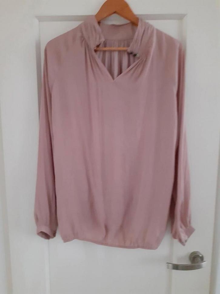 Mooie Dames Blouse - Maat L, Kleding | Dames, Blouses en Tunieken, Zo goed als nieuw, Maat 42/44 (L), Roze, Ophalen