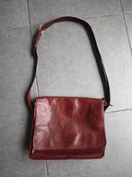 Castelijn & Beerens leren schoudertas, Sieraden, Tassen en Uiterlijk, Overige merken, Gebruikt, Bruin, Ophalen of Verzenden