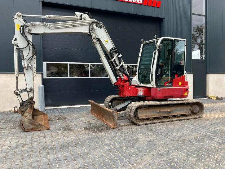 Takeuchi TB280FR midigraver/graafmachine (bj 2018), Zakelijke goederen, Machines en Bouw | Kranen en Graafmachines, Graafmachine