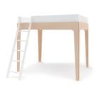 Mooie hoogslaper Perch Loft Bed van Oeuf NYC (zonder matras), Ophalen, Zo goed als nieuw, Hoogslaper