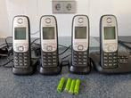 Gigaset A415A Telefoon met 4 Handsets, Ophalen, Gebruikt, 4 handsets of meer, Stralingsarm
