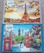 Diverse *** PUZZELS GMBH *** 2 stuks, Ophalen of Verzenden, 500 t/m 1500 stukjes, Zo goed als nieuw, Legpuzzel