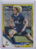 Topps UCC Flagship 2022 Xavi Simons PSG #33 Gold /50, Ophalen of Verzenden, Zo goed als nieuw, Plaatje
