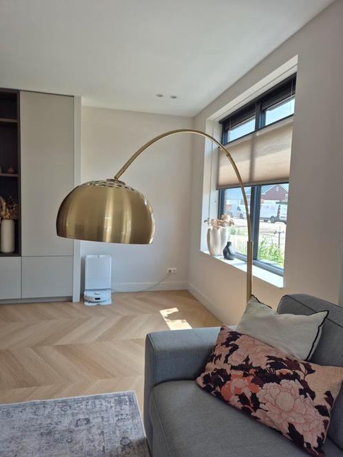 Zuiver Metal Bow Booglamp, Huis en Inrichting, Lampen | Vloerlampen, Gebruikt, Metaal, Ophalen