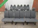 Bank  2/3/6/9 pers.bijrijdersbank Vivaro Trafic bj '01 - '14, Auto-onderdelen, Interieur en Bekleding, Gebruikt, Opel, Ophalen of Verzenden
