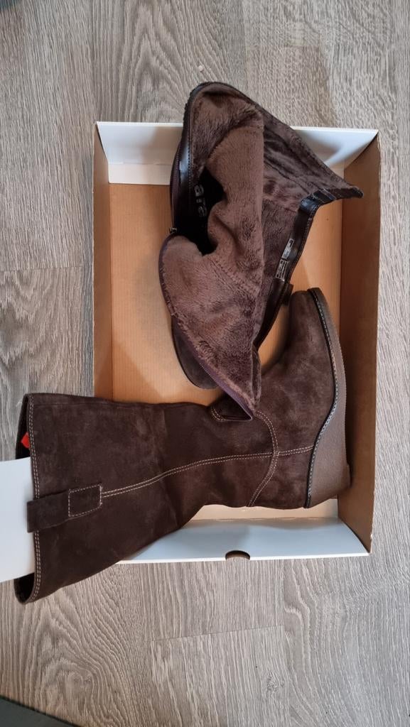 Nieuw bruine Esprit hoge laarzen maat 41, Ophalen, Hoge laarzen, Bruin, Nieuw