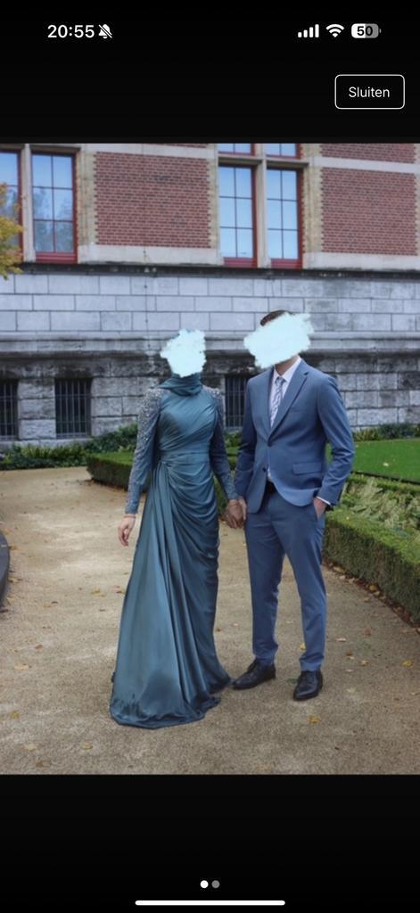 Abiye, gelegenheidsjurk, nisan elbisesi, Kleding | Dames, Trouwkleding en Trouwaccessoires, Zo goed als nieuw, Trouwjurk, Zwart