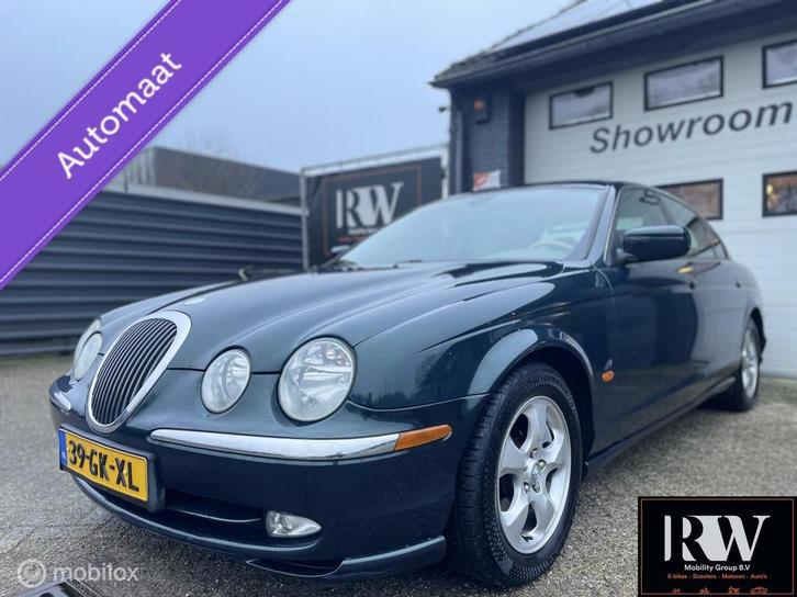 Jaguar S-type 3.0 V6 Executive Orig NL. historie 1e eigenaar, Auto's, Jaguar, Bedrijf, Te koop, S-Type, ABS, Airbags, Airconditioning