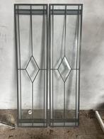 Glas in lood 2x (nieuw), Doe-het-zelf en Verbouw, Glas en Ramen, Ophalen, Zo goed als nieuw, Minder dan 80 cm, Glas in lood