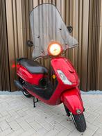 SYM Fiddle 2 45KM (BJ2020) Geel Kenteken Candy Rood 4649KM, Fietsen en Brommers, Scooters | SYM, Ophalen, Maximaal 45 km/u, 49 cc