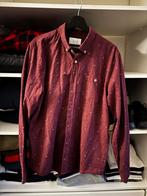 Bordeaux blouse met print - Maat XXL, Kleding | Heren, Overhemden, Ophalen of Verzenden, Zo goed als nieuw, Overige halswijdtes