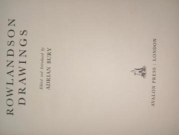 Rowlandson Drawings, 1949, oorlog, wanhoop, schetsen, etsen, beschikbaar voor biedingen