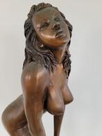 Bronzen beeld, Antiek en Kunst, Antiek | Koper en Brons, Verzenden, Brons