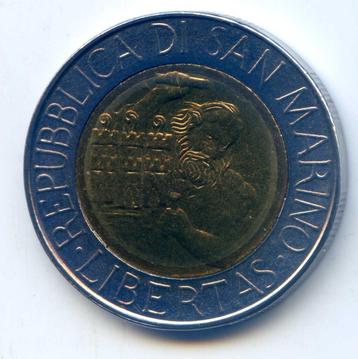 San Marino 		500	Lire	1994 FDC- beschikbaar voor biedingen