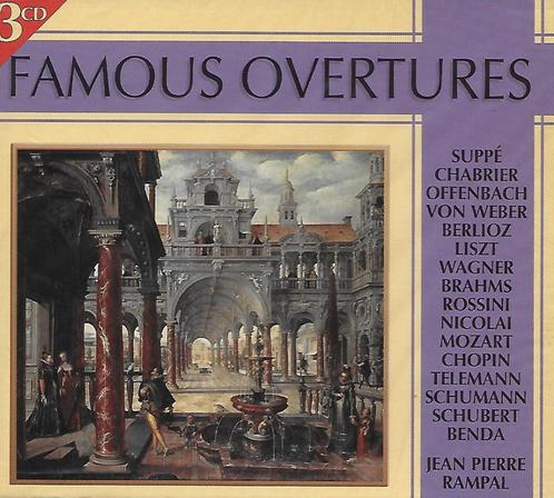 Famous Overture 3XCD, Cd's en Dvd's, Cd's | Klassiek, Nieuw in verpakking, Overige typen, Barok, Verzenden