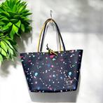 Desigual Tas Universele Maat Donkerblauw Shopper Verfspatten, D, Gebruikt, Shopper, D