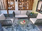 intratuin, iris loungeset legergroen, Tuin en Terras, Tuinsets en Loungesets, Ophalen, Gebruikt