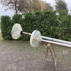 Lantaarpalen, Tuin en Terras, Buitenverlichting, Ophalen, Gebruikt, Aluminium, Netvoeding